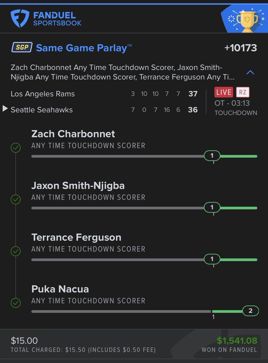 MisterTNF's tweet photo. Rams +2.5 ✅

+4 UNITS 💰 

Thursday Night Football: 64-32-2 +141.18 https://t.co/tW5lKKEvA8
