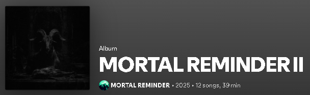 NerveAtk's tweet photo. @_glassheartt and his bois in @_MortalReminder did that thing again. How to throw a monkey wrench in my listening for the rest of the year. https://t.co/K7WFALpQa6