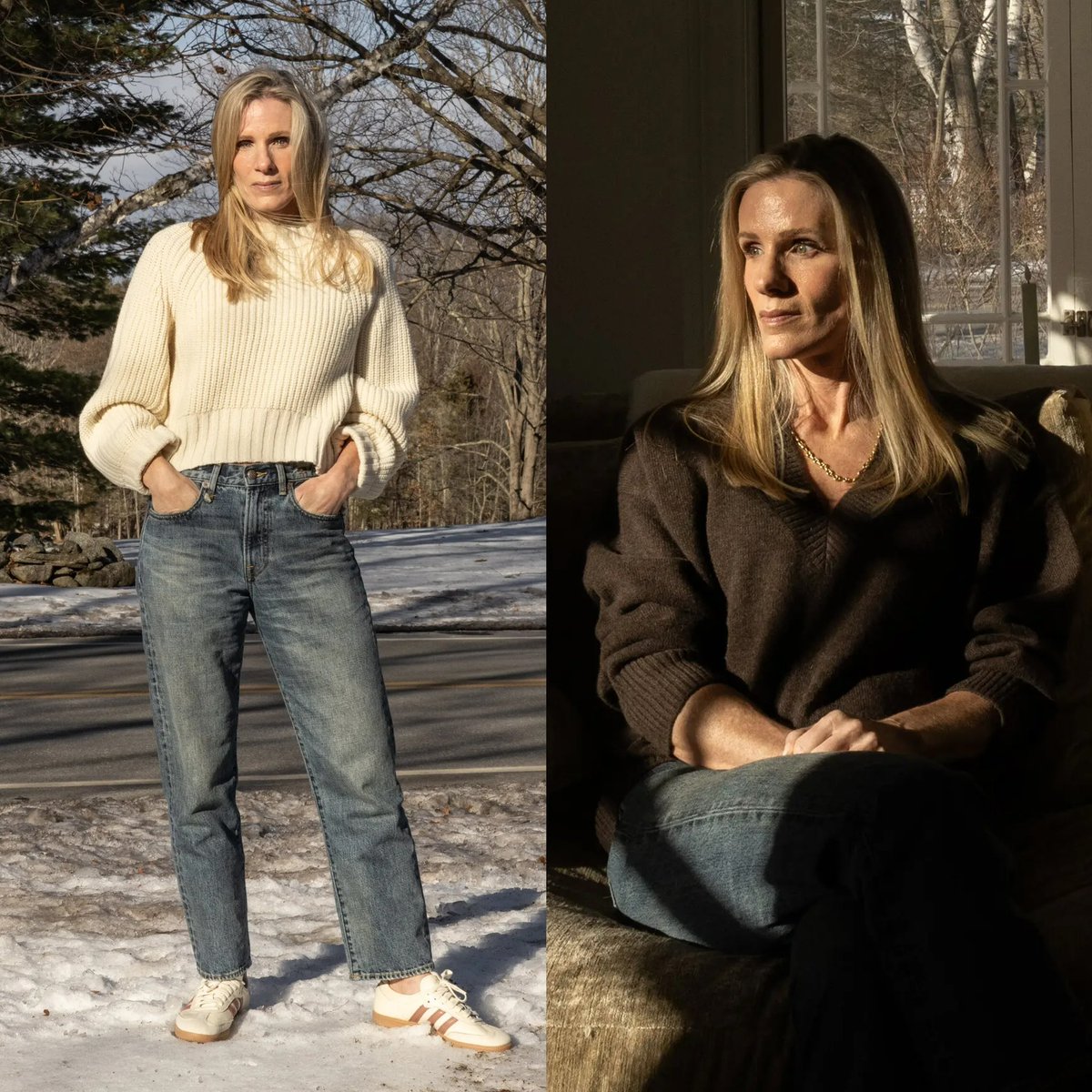 TaraBull's tweet image. Coldplay kiss cam woman poses for The New York Times, if you know any single married men