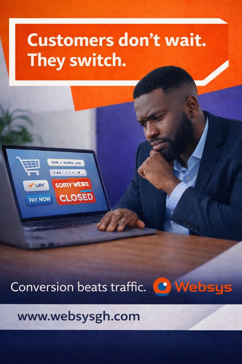 If your competitor sells online 24/7 and you don’t, the sale is gone.

Customers expect instant access.
Friction kills conversion.

Psychology: Falling behind triggers action.

Your digital presence isn’t optional.
It works 24/7.

What does your website bounce rate say?

#Tec
