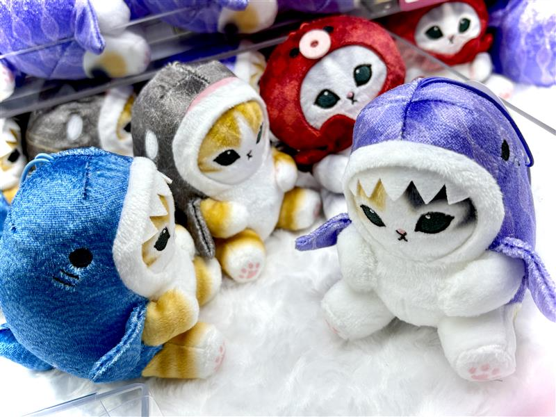 新着景品情報】 mofusand 海の生き物にゃん～和～ マスコット サメ