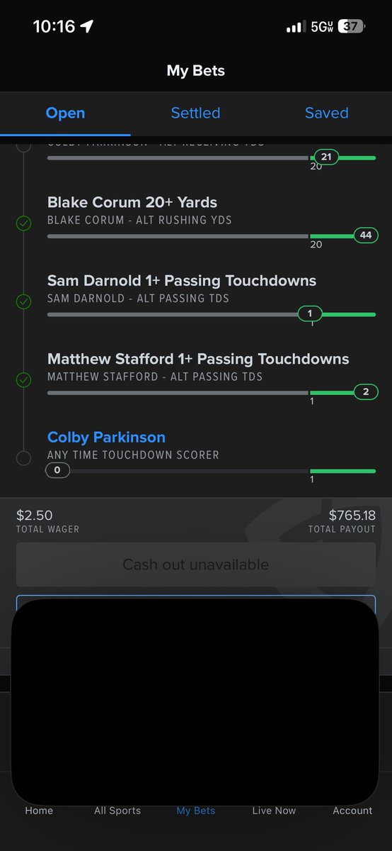 GrittyLine's tweet image. Imagine picking a ticket like this with no early cash outs @FanDuel #crazywork 🤣🤣