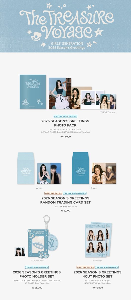 🇲🇾 MY GO | 2026 SM ARTIST SEASON'S GREETING OFFICIAL MD

💳 RM28-90 each
🩷 mainly snsd
✅ other sm artists 

- due date: 31/12 @ 6pm
💌 exc ems &amp; postage
📩 DM to order
🧸 treka will do internal trading

#pasarsnsd <a href="/PasarSnsd/">SNSD Market 🇲🇾</a> #GirlsGeneration #pasartaeyeon #pasaryoona #pasaryuri
