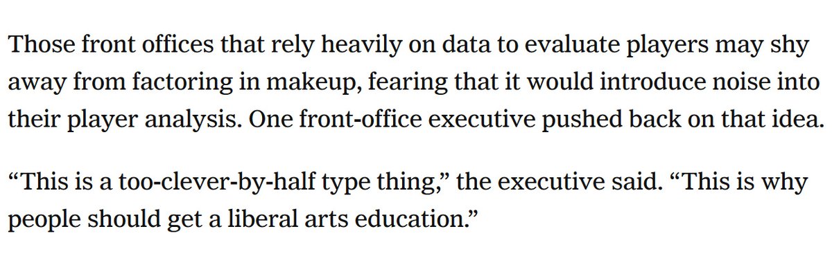 What a quote, lol. nytimes.com/athletic/64305…