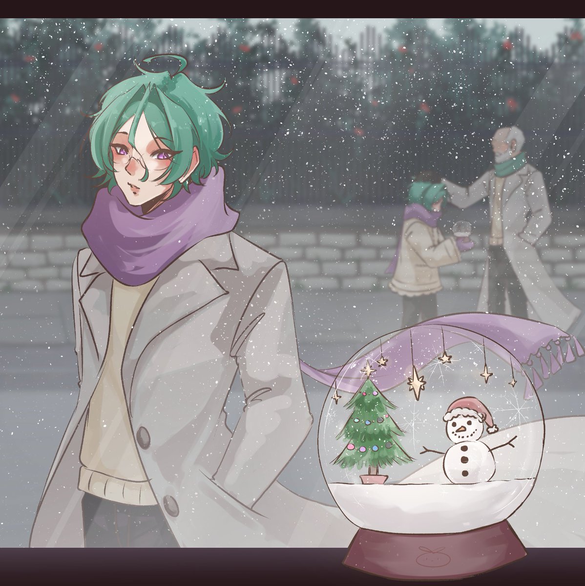 【 Snow Globe ❆ 】

#MerryEliChristmas #EliasDrawborne