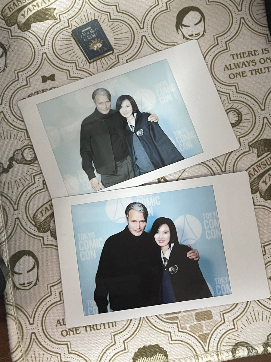 チェキにした！明度と彩度が難しいので複数印刷して、手ブレセルフィも