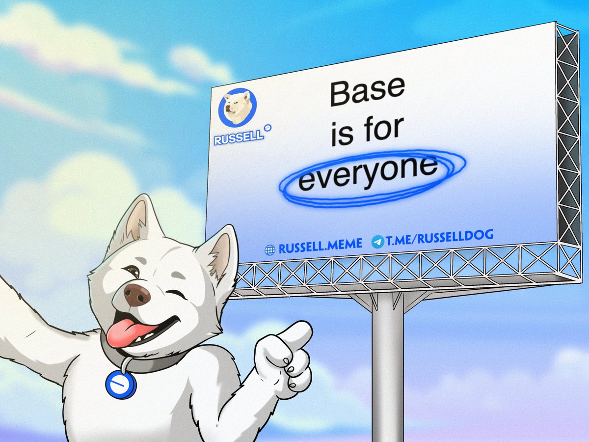 I spent 393 days tweeting daily at Coinbase CEO Brian Armstrong for a photo of his dog Russell to ignite some love into the Base ecosystem and $RUSSELL community. 

Not only did I get what I asked for, but also Brian replied, thanking us for complimenting his socks. <a href="/jessepollak/">jesse.base.eth</a>