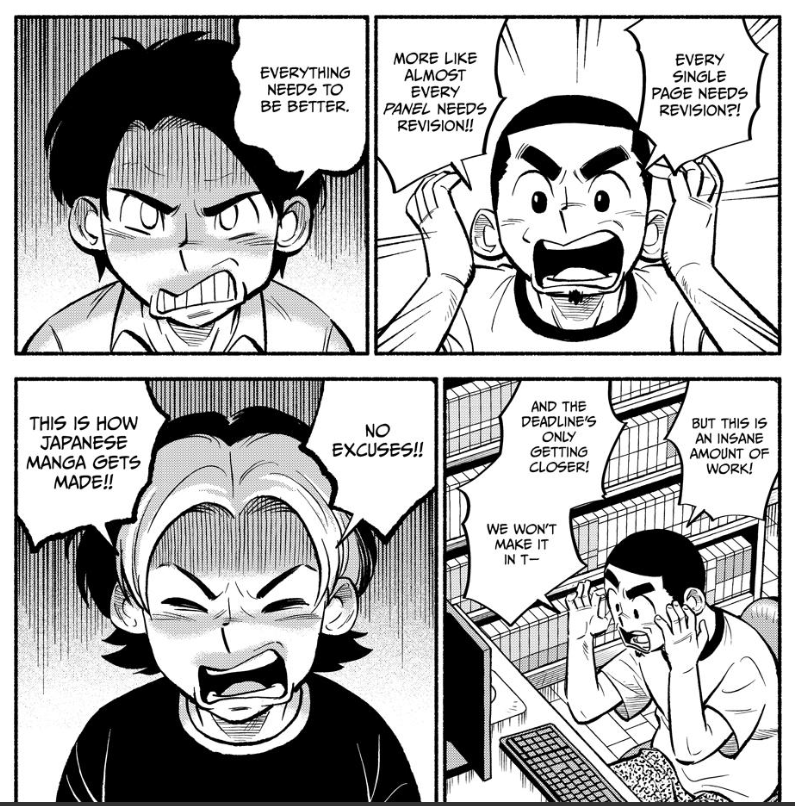 Chapter 7 of A Mangaka's Road to Japan is now available on @KMANGA_KODANSHA and @KODANSHA_KMA!
I'll be honest, working on Chapter 1 of Matagi Gunner was not easy 😅 