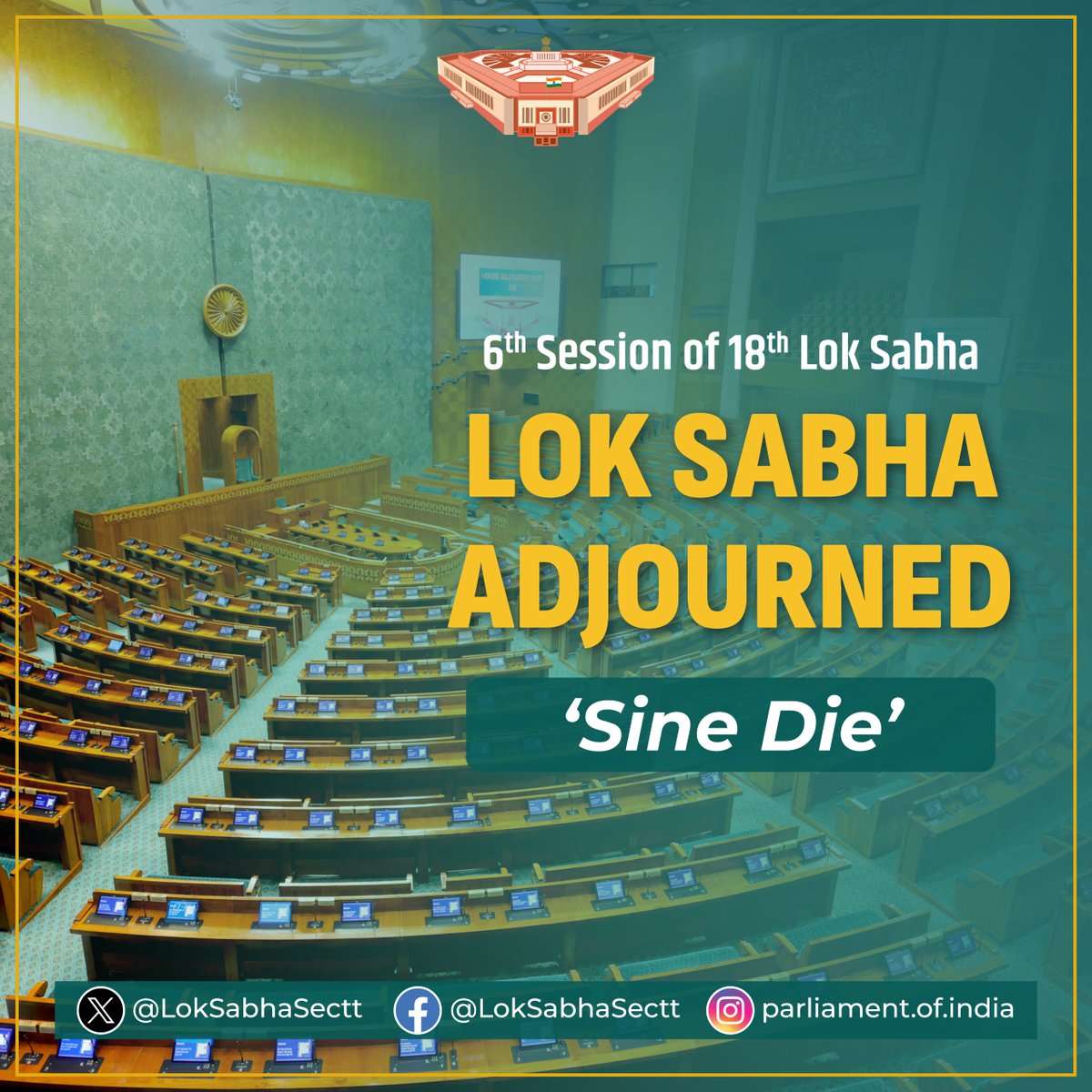 LokSabhaSectt's tweet image. #WinterSession #WinterSession2025 #ParliamentWinterSession #LokSabha