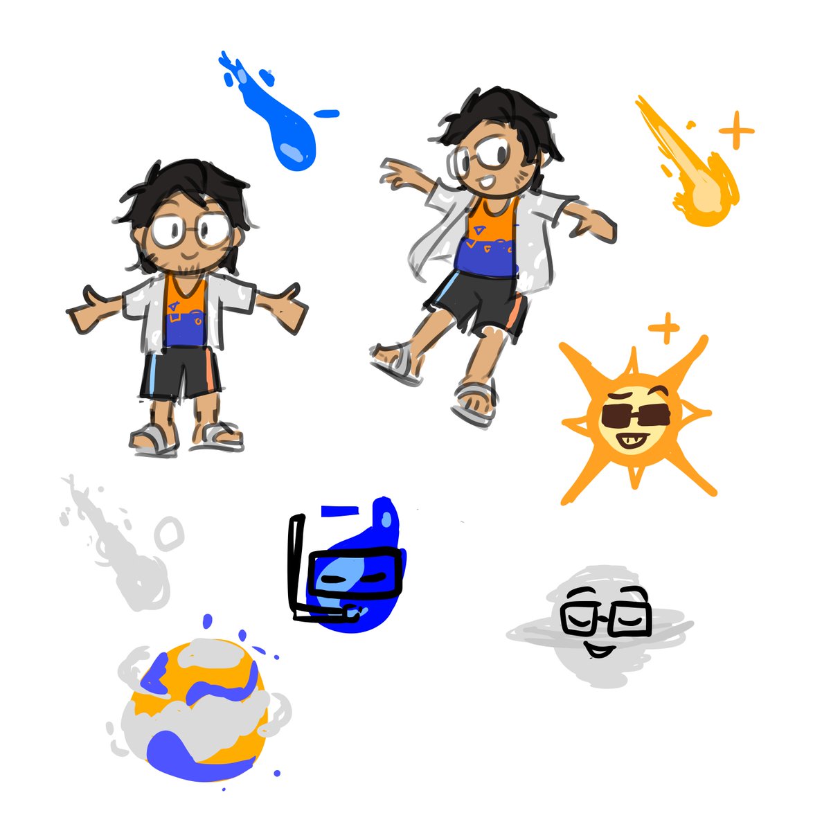 Sona  skin idea: "Summer-charged"
Theme: Beach 
Associated visuals: Water, Sun, Clouds