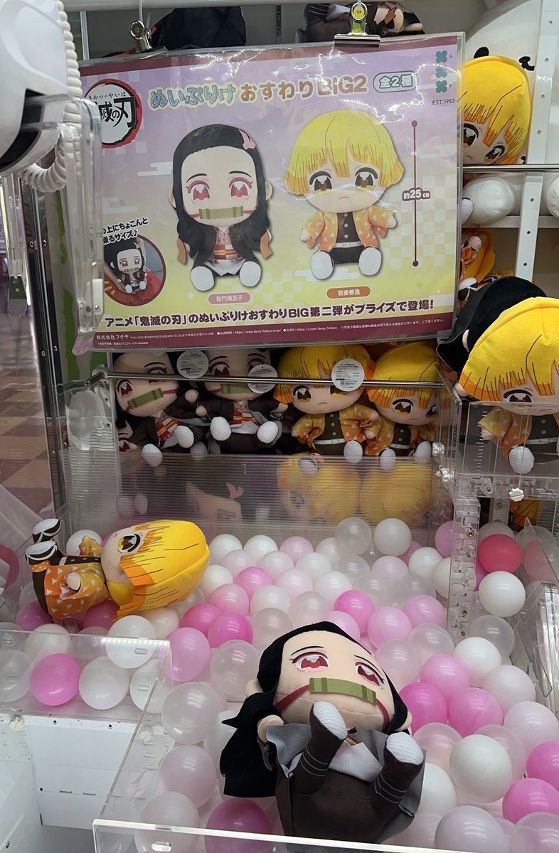 ただいま稼働中です】 🔥🎋⚡️🐗🦋🐍💗🌊💨 #鬼滅の刃 ぬいぷりけ