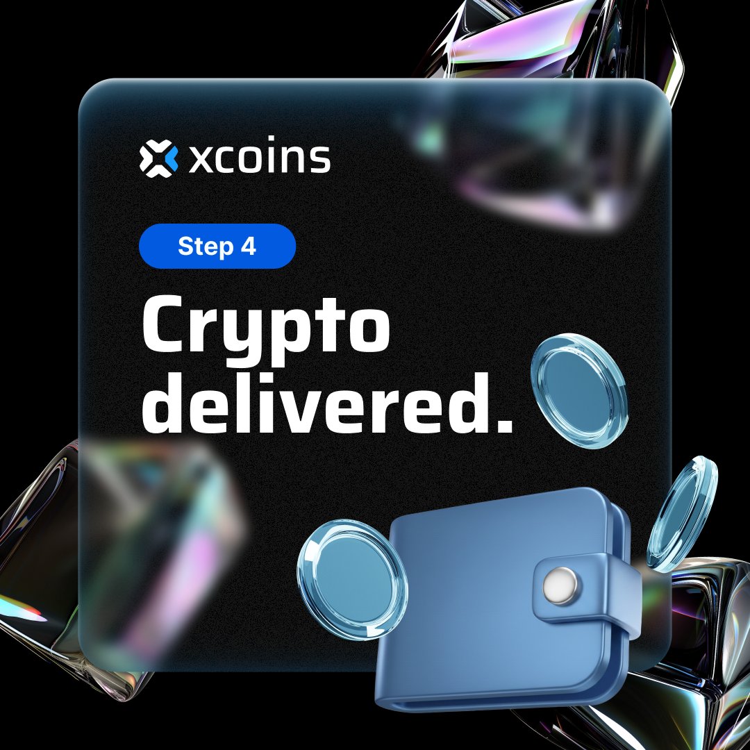 After you confirm your purchase, your crypto is delivered to your wallet  once the order is matched. Check our the full guide here:  https://t.co/eTueeMP8Um #Crypto #Bitcoin #CryptoBasics #Xcoins
