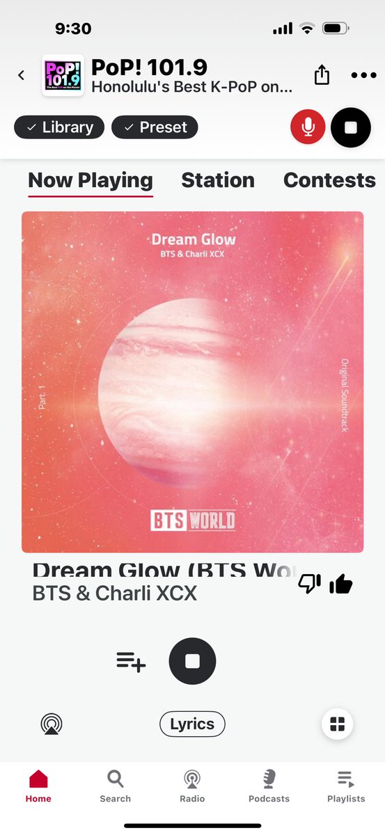 goreigo's tweet photo. Thank you @Pop1019Hawaii for playing #DreamGlow by @BTS_twt ๐๐๐๐๐๐๐๐๐๐ https://t.co/OGC4YgGSoT