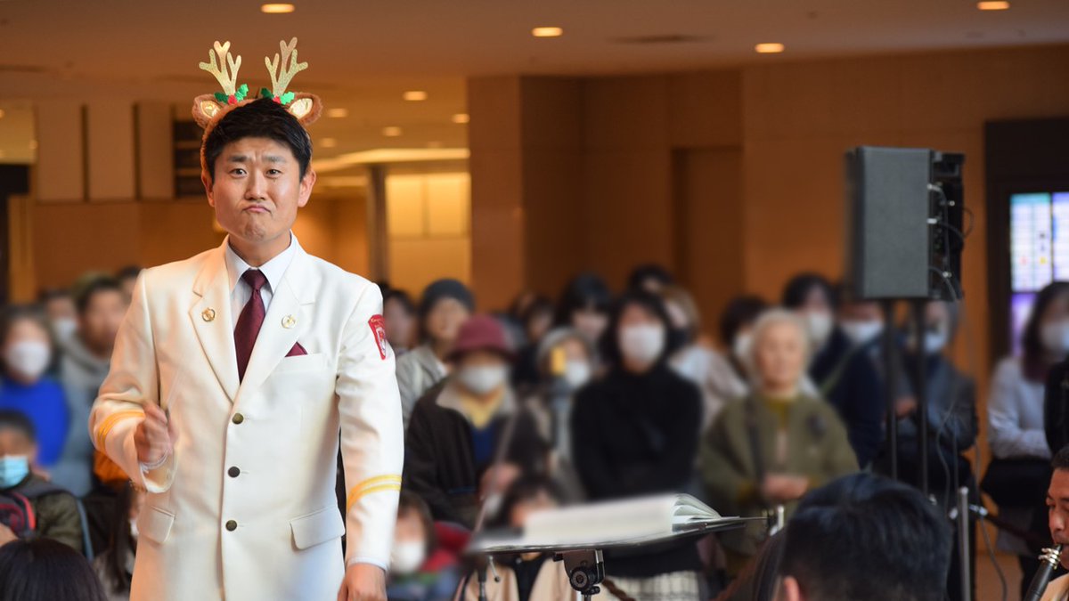 kppb1950's tweet photo. 12月18日（木）に『第359回マリーンコンサート』を開催いたしました。
ご来場、誠にありがとうございました！
ポップな楽曲を集めた今年最後の演奏はいかがでしたでしょうか。

次回のマリーンコンサートは、１月22日（木）に開催予定です。
皆様のご来場をお待ちしております！ https://t.co/5fGTShbzM5