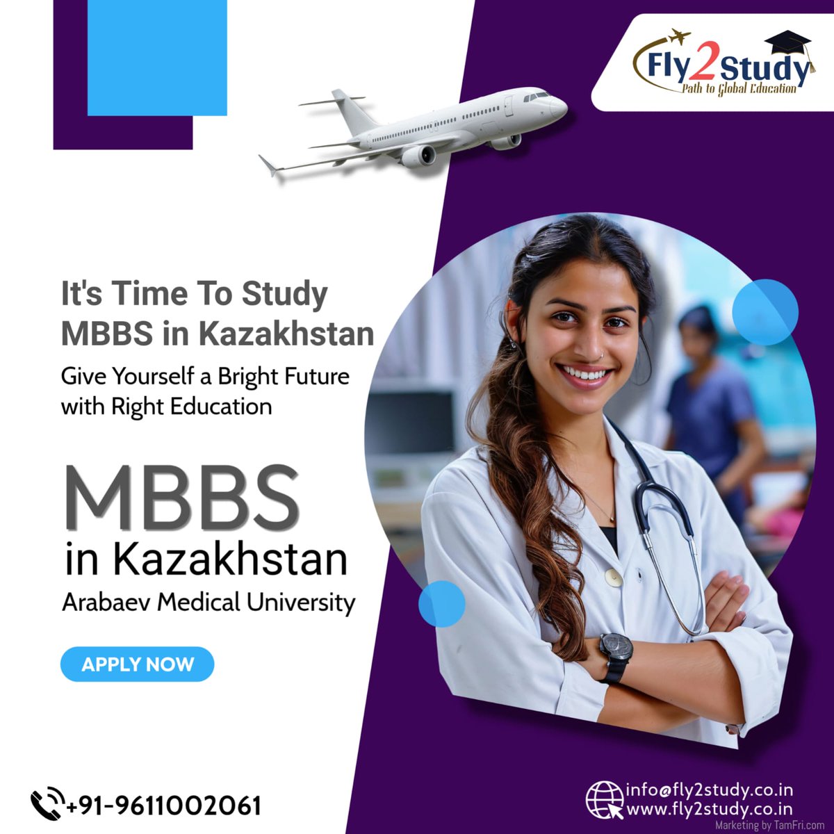 Fly2Study tweet picture