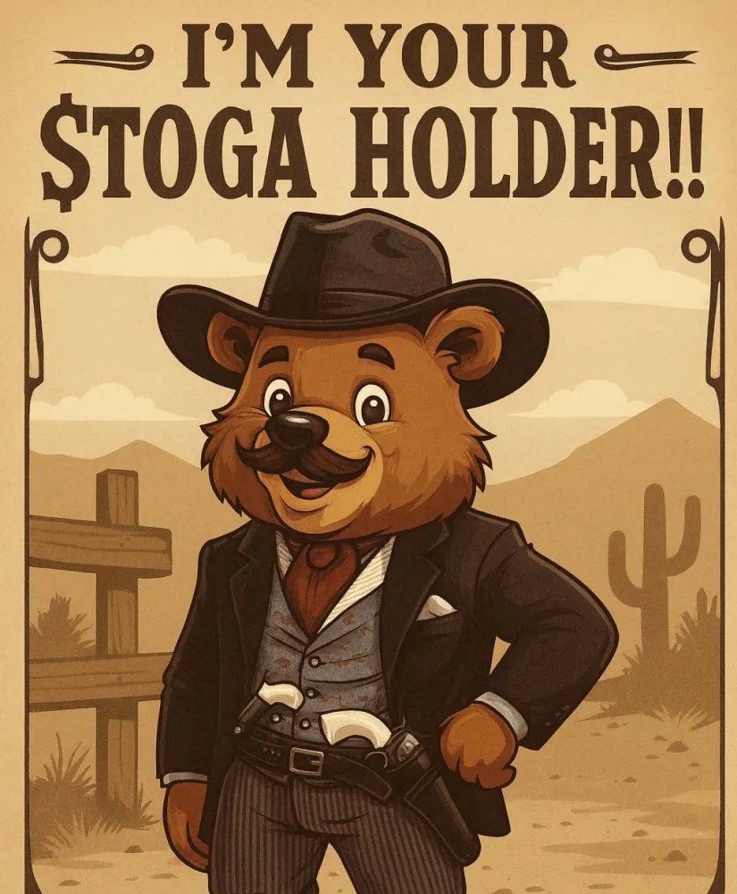 In the Wild West, only one thing matters, $TOGA