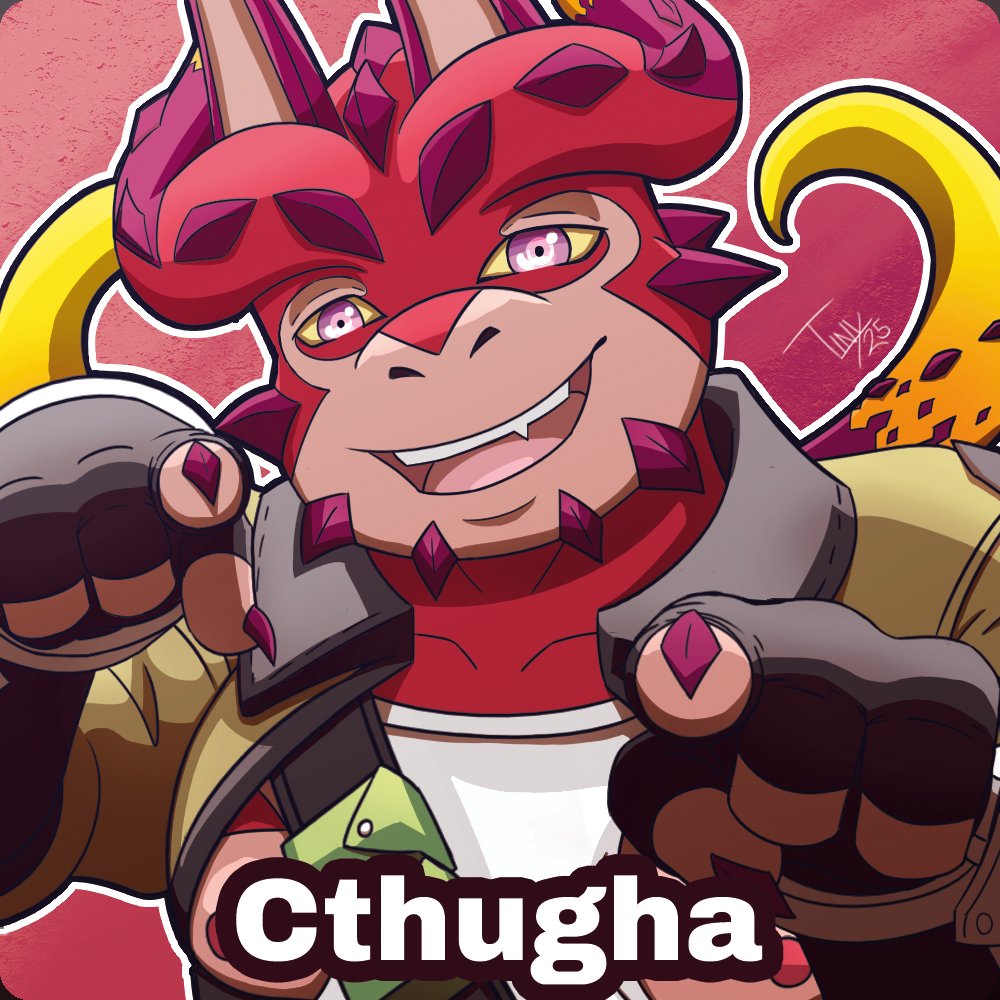 Tiny_Drawings's tweet image. Sticker que hice para la confuror de este año, también quise compartir los dibujos por aqui c: 

La primera tanda es de Tokyo Afterschool Summoners jaja 

Cthugha クトゥグァ 
Cu Sith カーシー

#放サモ #Housamo