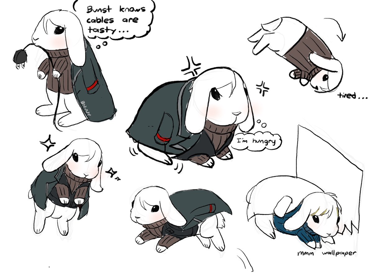 svoldraws's tweet image. Faust is very bunny #LCB2