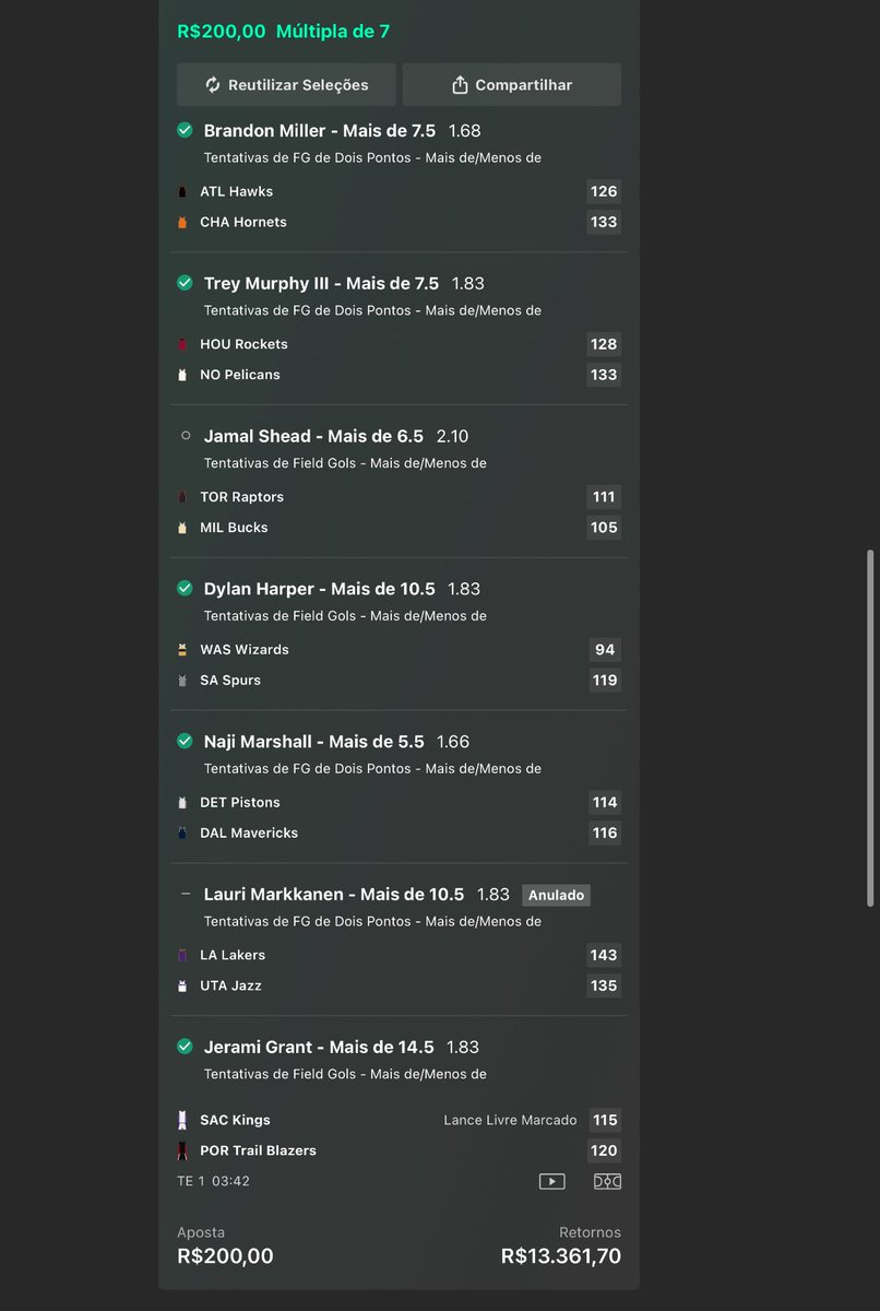 paganelletips's tweet image. EU ACABEI DE FAZER MAIS DE 10 mil na NBA PORRA KRL VSF ESSE MERCADO DE FG EU SOU 01 PORRA