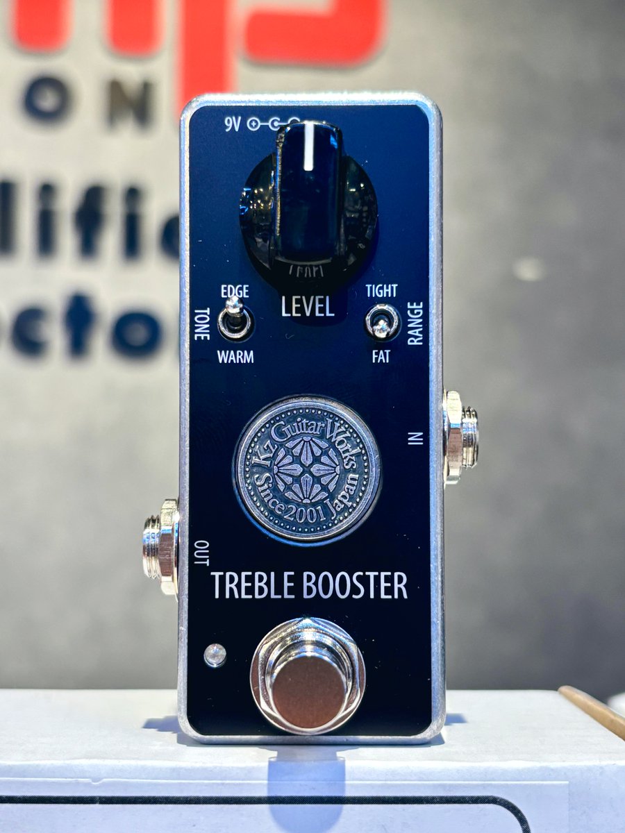 少数ですが、Kz Guitar Worksの TREBLE BOOSTER入荷しました✨ かの