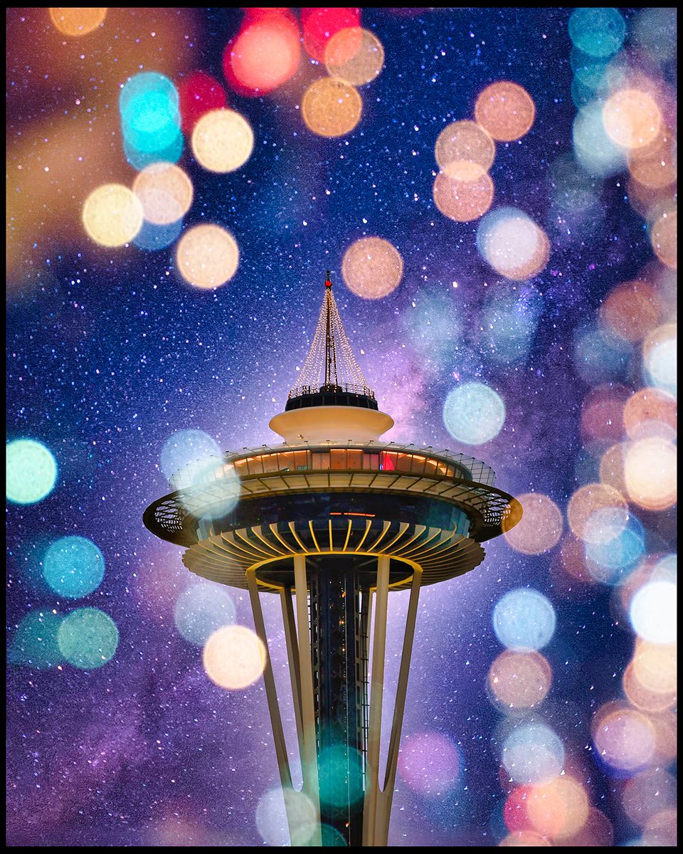 tommynikon's tweet image. "Bokeh Bouquet".  

#bokeh #SpaceNeedle #raindrops #nikoncreators
#conceptualphotographer #rain #seattlephotographer