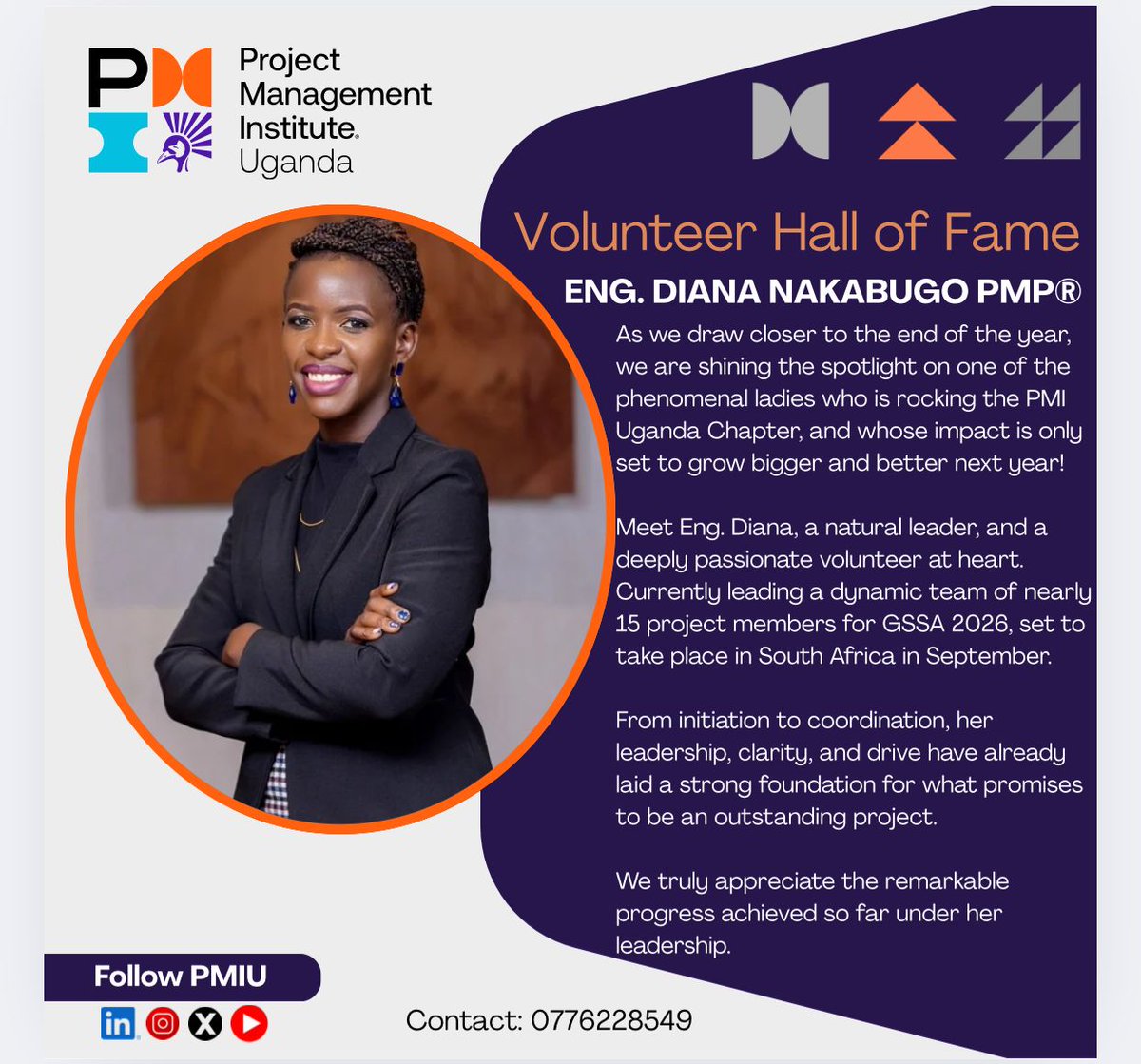 PMI Uganda Chapter tweet media