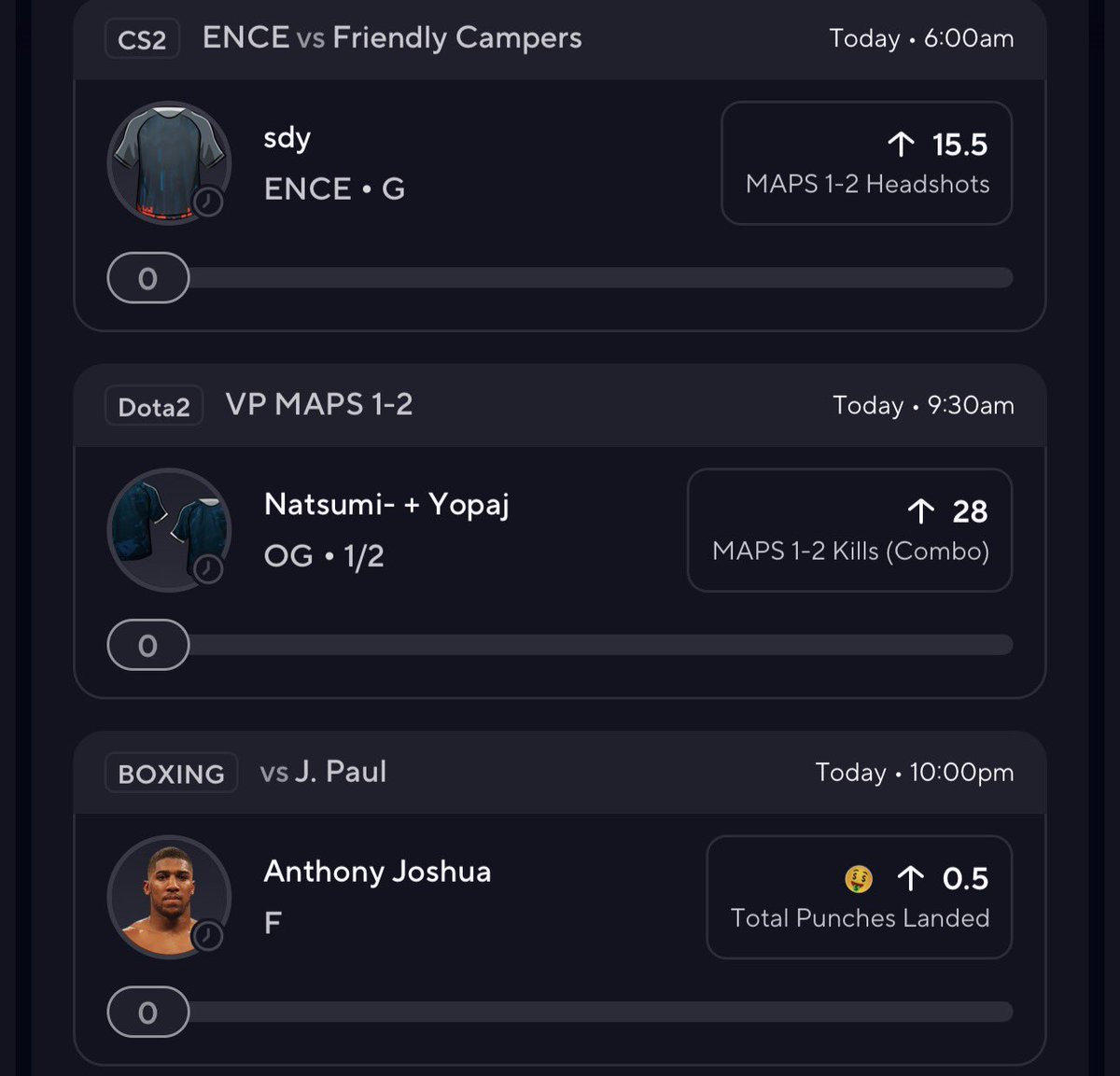 PrizePicks free square… esports edition 🌪️🔥

prizepicks.onelink.me/gCQS/shareEntr…

#PrizePicks #PrizePicksGG #JoshuaVsPaul
#esports #Dota2 #esports