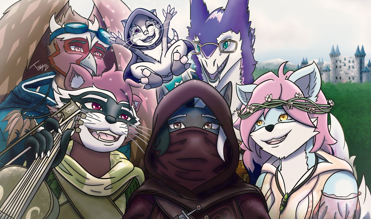 Tiny_Drawings's tweet image. Y por último, este dibujo lo hice para el Artbook de la Confuror pero por una u otra cosa no le tocó aparecer, aun así aquí lo muestro c:

Gracias 
@CartunistM 
@moonaetzal 
@Colsergol 
@Lobi81190539 

por tolerarme con todo y pendejadas y dejarme dibujarlos junto con Yuri jaja