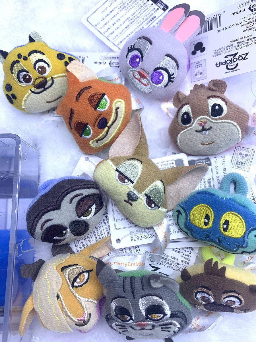 🦊新景品情報🐰】 『ズートピア2 MASHIMASHI ぬいぐるみ