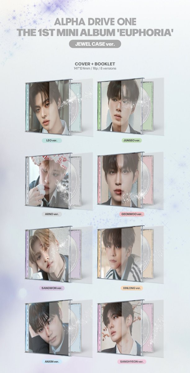 DEBUT] 251219 | ALBUM PREVIEW EUPHORIA Mini Album Jewel Case