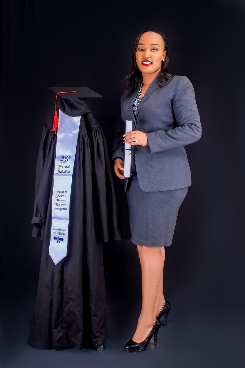 Grateful to God — today I graduate with a Master of Science in Human Resource Management. 
Ashe Enkai 🙏🎓 
#GratefulHeart