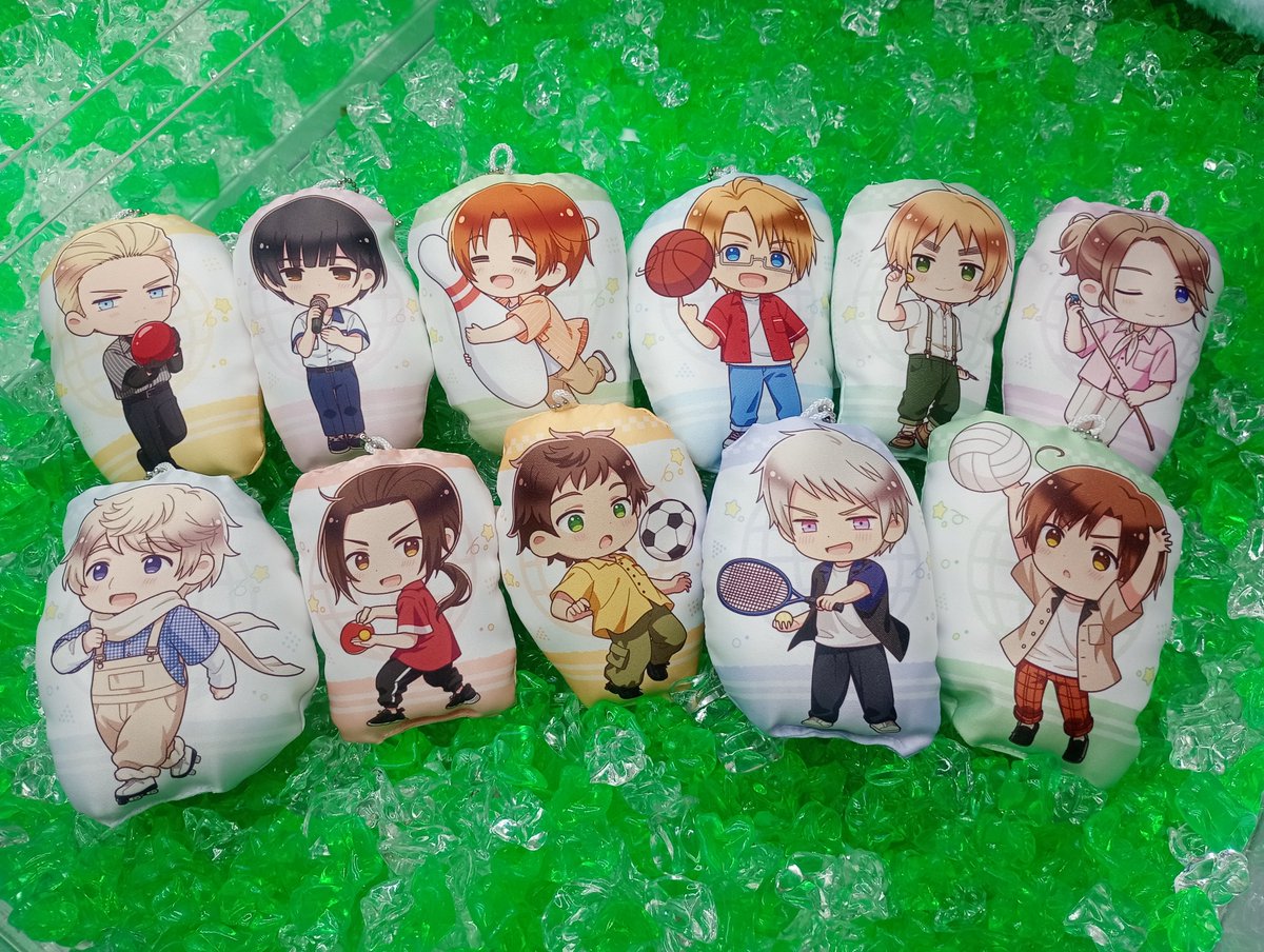 新景品情報】 #ヘタリア World☆Stars ダイカットクッション