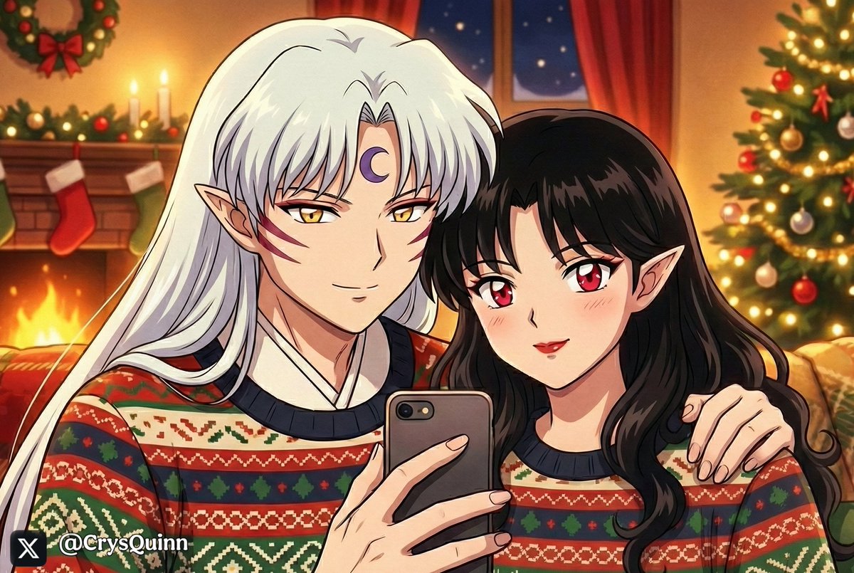 CrysQuinn's tweet image. 🎄Happy Holidays ! 🎆 

#SesshomaruxKagura #Sesshomaru #Kagura #SessKagu #sesshkagu #犬夜叉 #殺生丸 #神楽 #殺神 #이누야사 #셋카구 #셋쇼마루 #카구라 #杀生丸 #神乐 #杀乐