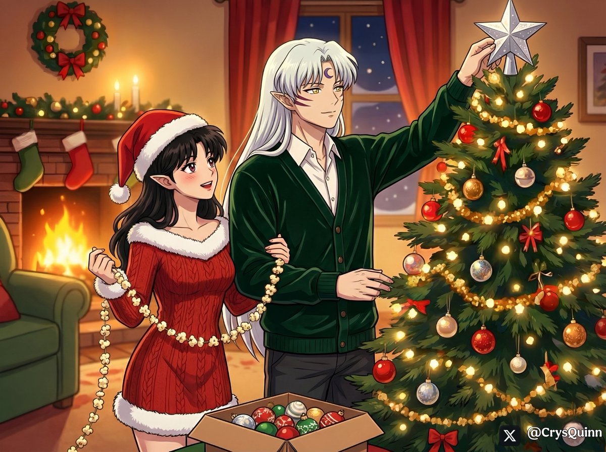 CrysQuinn's tweet image. 🎄Happy Holidays ! 🎆 

#SesshomaruxKagura #Sesshomaru #Kagura #SessKagu #sesshkagu #犬夜叉 #殺生丸 #神楽 #殺神 #이누야사 #셋카구 #셋쇼마루 #카구라 #杀生丸 #神乐 #杀乐