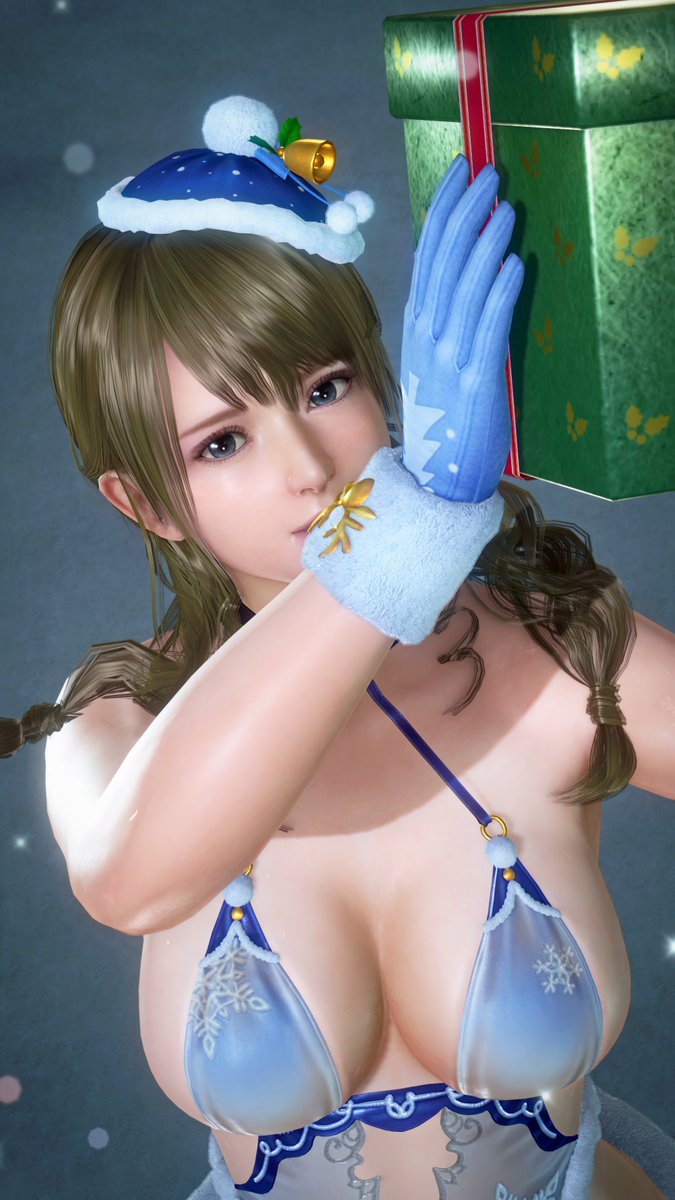 いちばん可愛いサンタが、なぜかポーカーカードぎっしりのギフトボックスを持ってきた🎁
#DOAXVV 🔔 モニカ