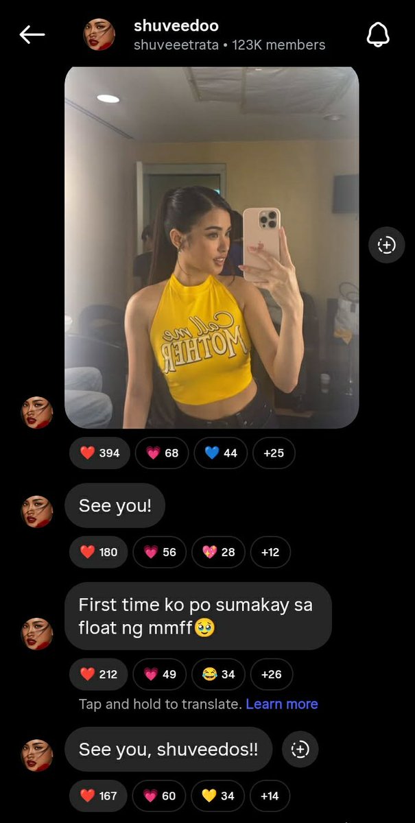 RalphVeeUNI's tweet image. Another milestone unlocked! Shuvee’s first mmff float ride. Always proud, always cheering.

Please show your love and your loudest cheer when you see her at the parade!

SHUVEEat CMMFF PARADE