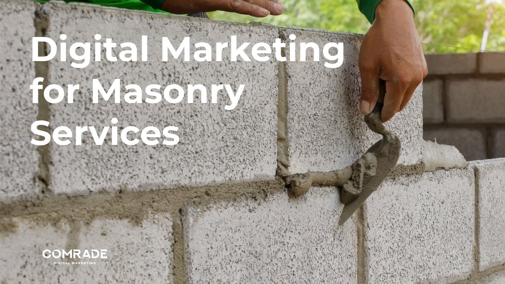 🧱 Your #Masonry work speaks for itself — now let your #Marketing do the same. Learn how targeted ads, optimized #Service pages, and smart #Review strategies can turn searchers into booked clients. Ready to sharpen your digital edge? 📈

Learn more: comradeweb.com/blog/digital-m…