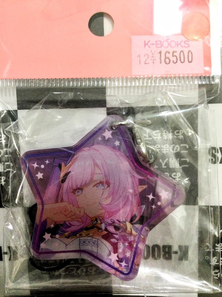 入荷情報】 #崩壊3rd ジュエルアクリルストラップ エリシア入荷です