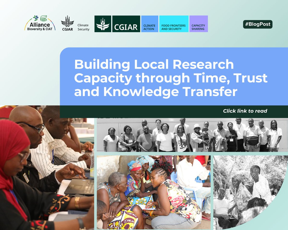 CGIARclimate's tweet image. For many early-career researchers, mentorship depends on the ability to travel.

This excludes women, caregivers and scholars outside major hubs.

The @CGIAR African Climate Mobility Academy shows lowers this barrier without sacrificing rigor.

⏩ Read: on.cgiar.org/4pSgWII