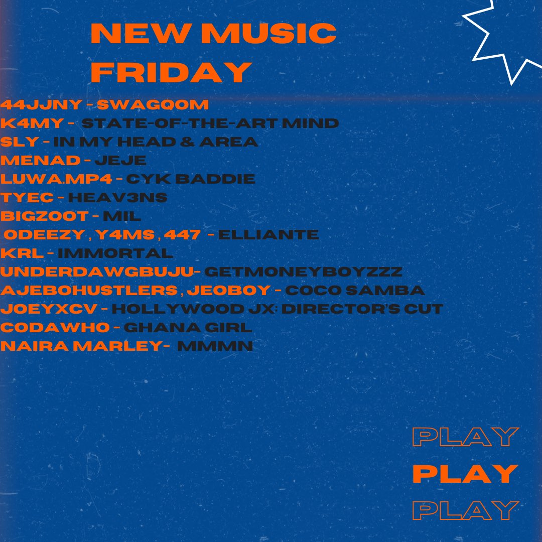 VIKOMEDIA : NEW MUSIC FRIDAY

Cc : <a href="/44Jnny/">JNNY</a> 

Link on bio