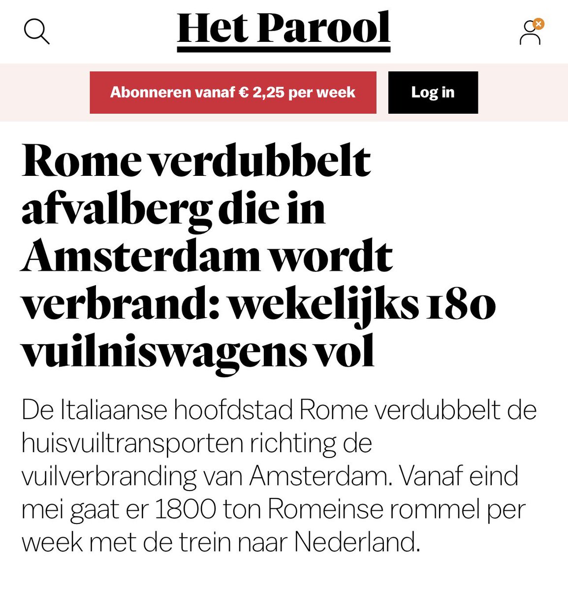 robertpijkeren's tweet image. De houtkachel hier verbieden, maar wel afval uit Rome in Amsterdam verbranden. Het is hún hypocriete wereld, aan ons om er niet aan mee te doen. #lachzeuit