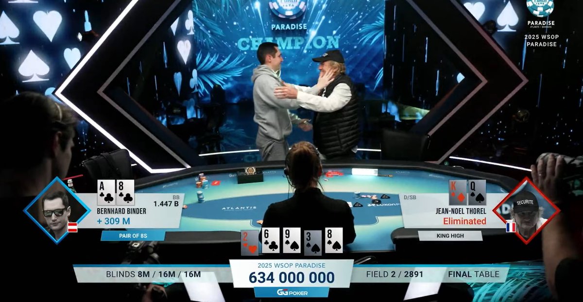 mpstoh's tweet image. Genuinely the most fun I've ever had watching poker. Was rooting for JNT the whole way, but man Binder deserved it for navigating through all of JNT's tricks.