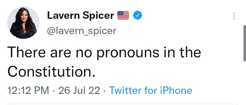 Sahara_Stevens's tweet image. We The People…

The very first word of the Constitution is a pronoun.  MAGA is so dumb.