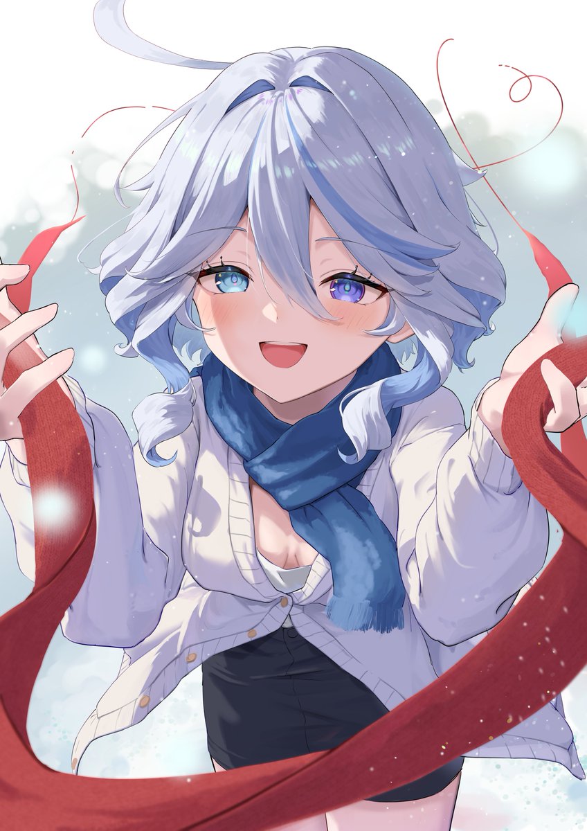 冬服フリーナとおそろい
#GenshinImpact #Furina