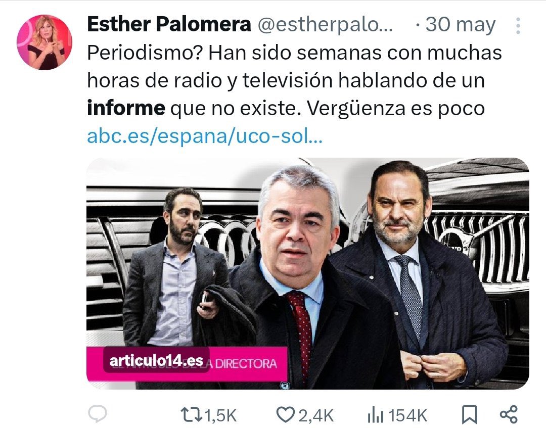Se te cayó esto <a href="/estherpalomera/">Esther Palomera</a> 👌🏻
