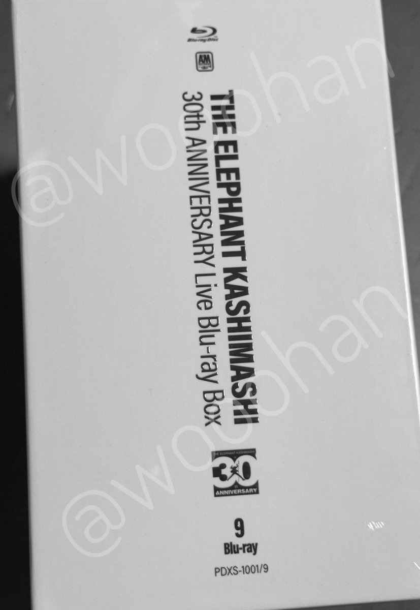 1日1エレカシ。30周年記念のブルレイボックス。鈍器かというくらいの