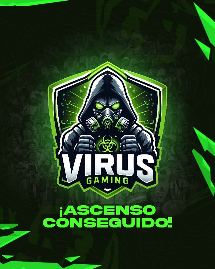 Definitivamente somos equipo de Primera División de PLG, tras conseguir el 2º puesto, en una liga con rivales de mucho nivel.

Cumplimos los objetivos y logramos ascender a la máxima categoría de <a href="/VPG_Spain/">Virtual Pro Gaming España</a> y <a href="/PLGeFootBall/">PLG España</a> 

#VamosVirus ☣️💚🖤