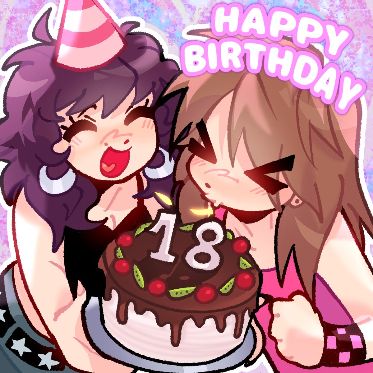 MildlyAv3rage's tweet image. Happy birthday to my beautiful pretty talented girlfriend @stareggcat 🙂‍↕️💗💗🩷
T amo vv🥺