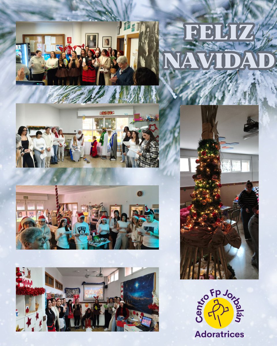 centrojorbalan's tweet photo. Despedimos el trimestre con el corazón lleno de alegría y estas fotos que resumen nuestro espíritu navideño. 

Gracias a toda nuestra comunidad por acompañarnos un año más. Que el 2026 nos traiga nuevos proyectos, metas cumplidas y, sobre todo, mucha felicidad. https://t.co/JwpglFk4db