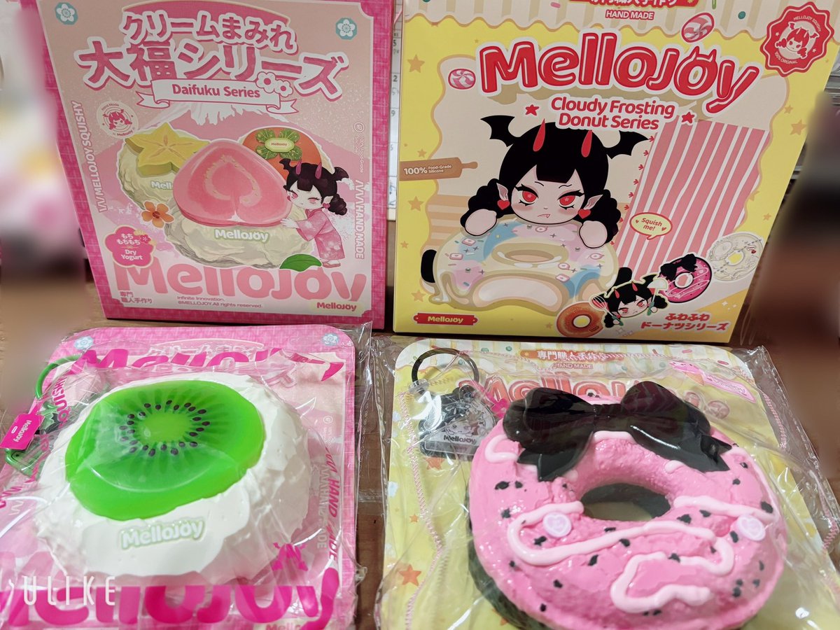 メロジョイ大福 ふわふわドーナツ 値下げ Mellojoy ふわふわドーナツ ふんわり空 メロジョイ スクイーズ
